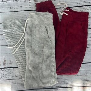 Gilly Hicks Waffle Knit Pajama Pants - XS
